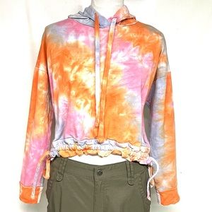 Blank NYC tie dye French Terry sweatshirt